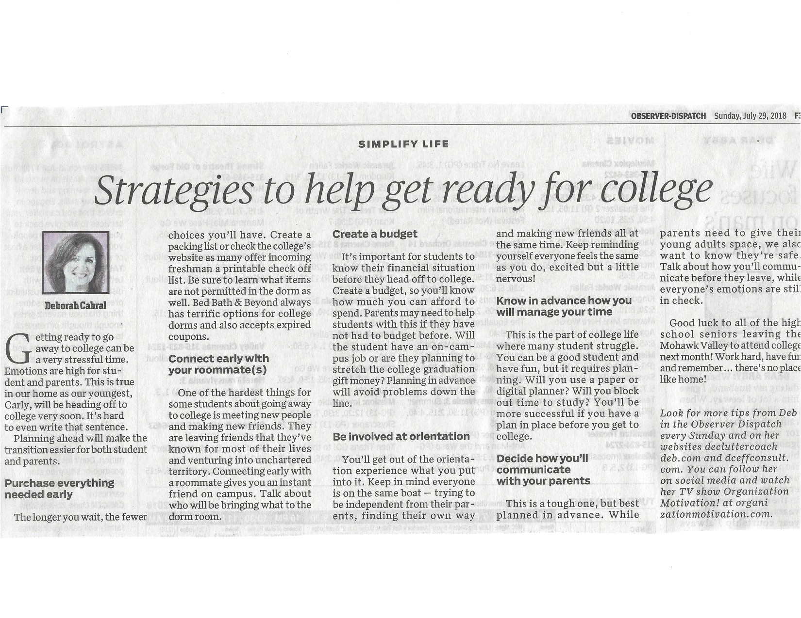 utica observer dispatch utica ny strategies to help get ready for college
