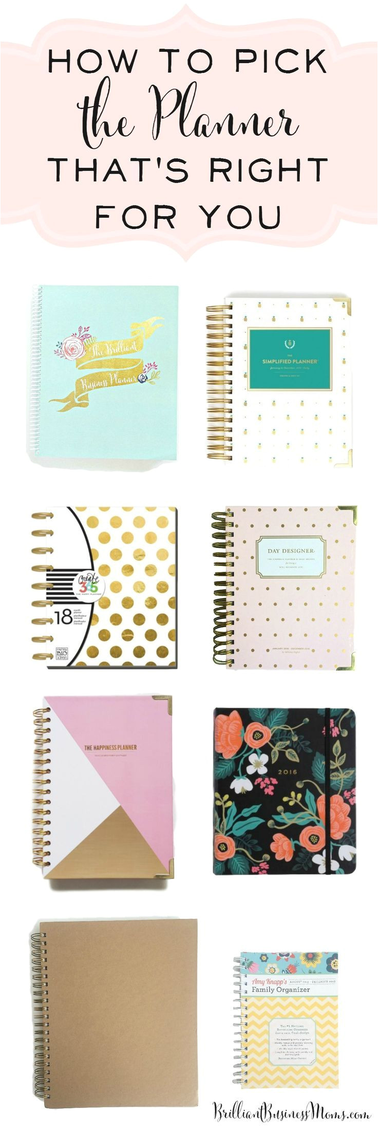 how to pick the planner that s right for you