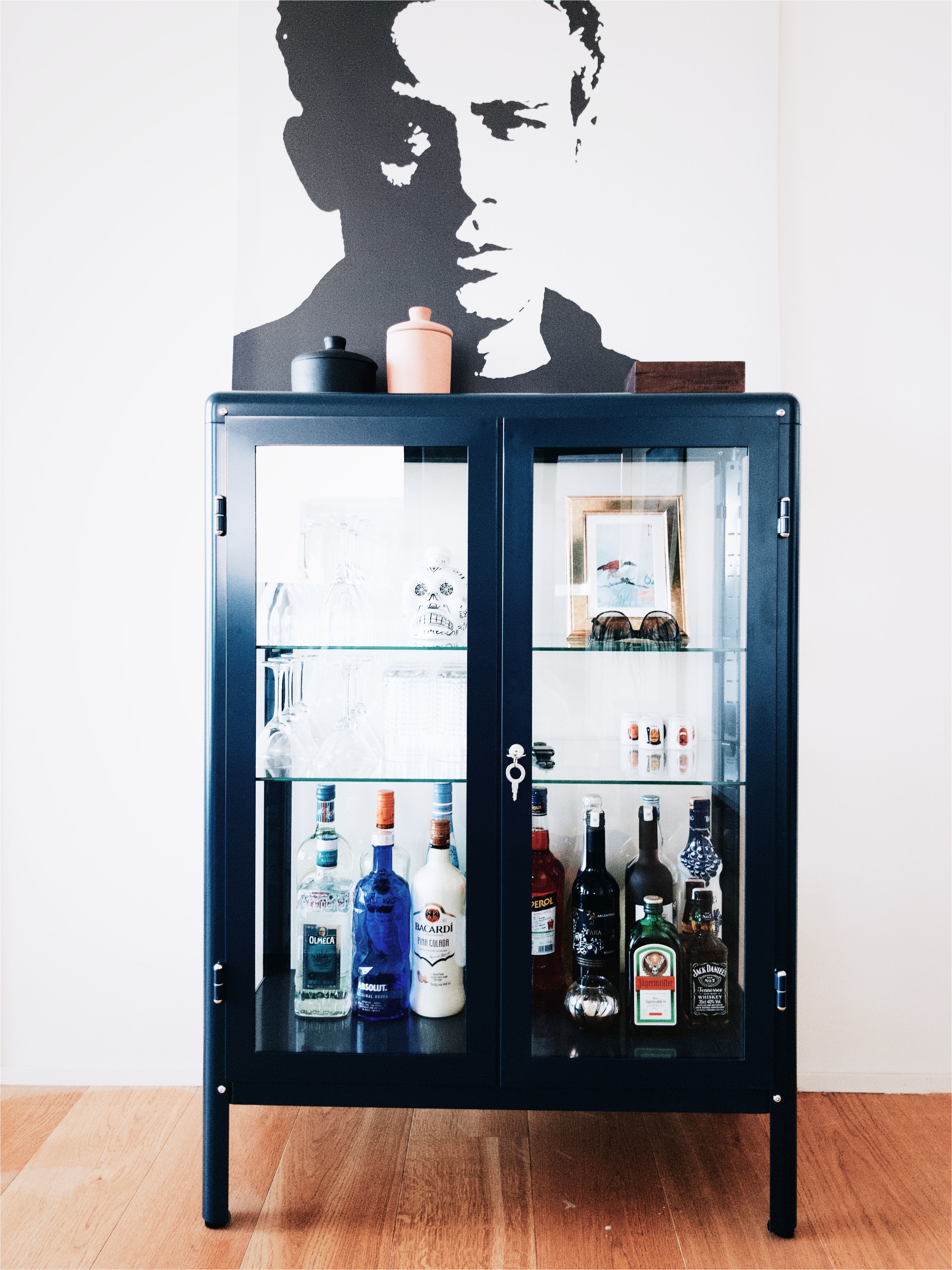 Locked Liquor Cabinet Ikea Cabinet Ikea Fabrikor Bufet Cave Sweet Cave In 2019 Pinterest