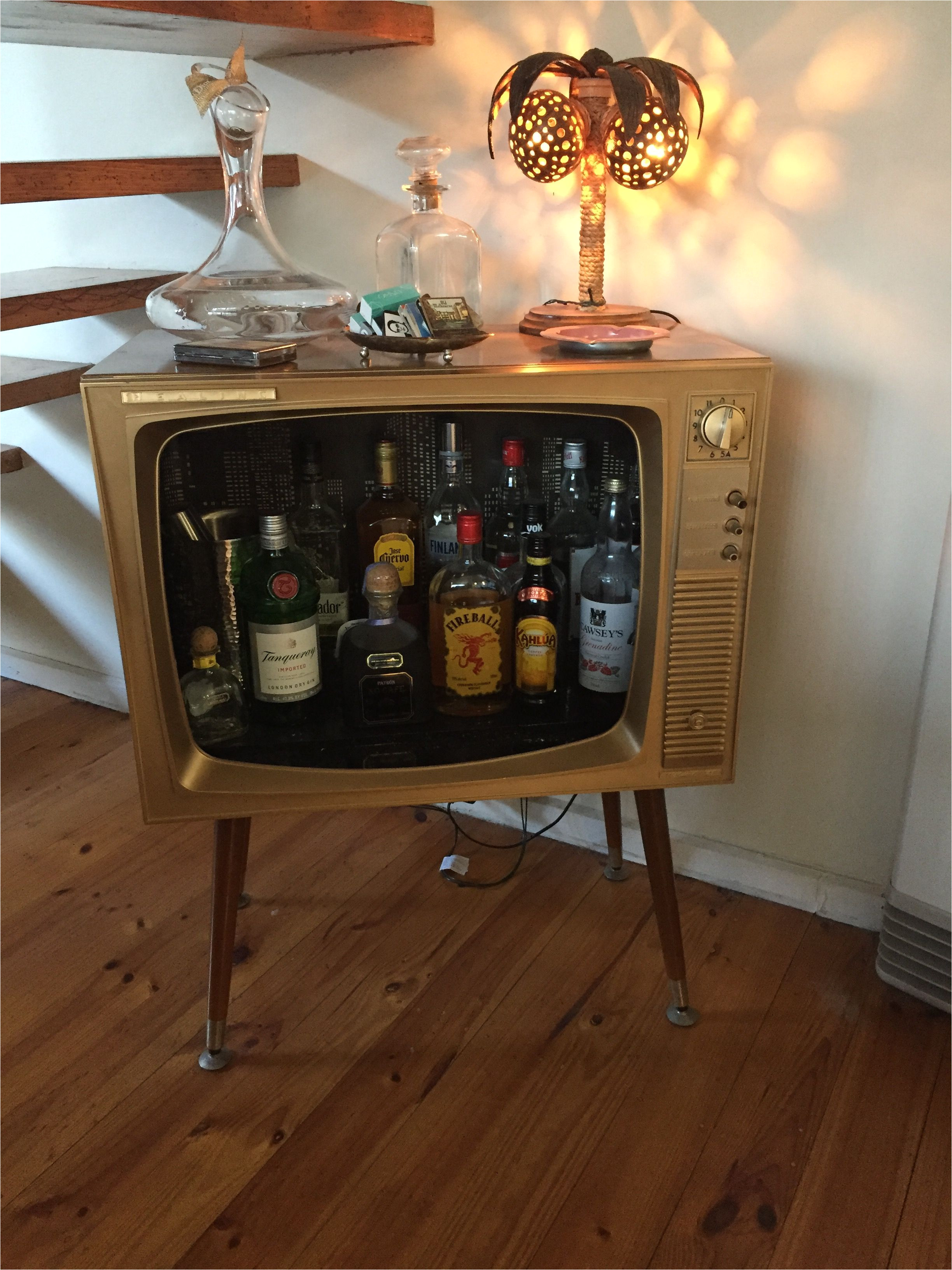 tv liquor cabinet