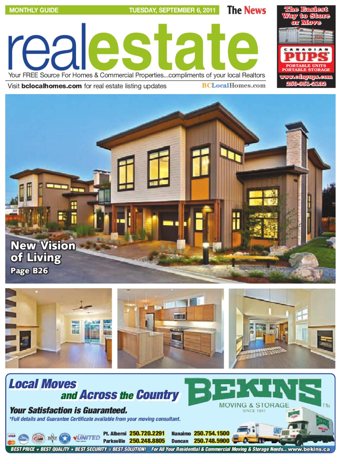 parksville qualicum beach news monthly real estate guide tuesday september 6 2011 by parksville qualicum beach news issuu