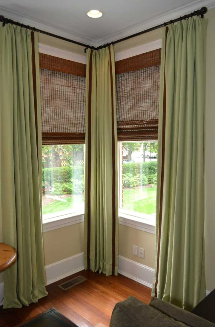 interior corner window curtain rod rods connector lowes bay connectors corner window curtain rod