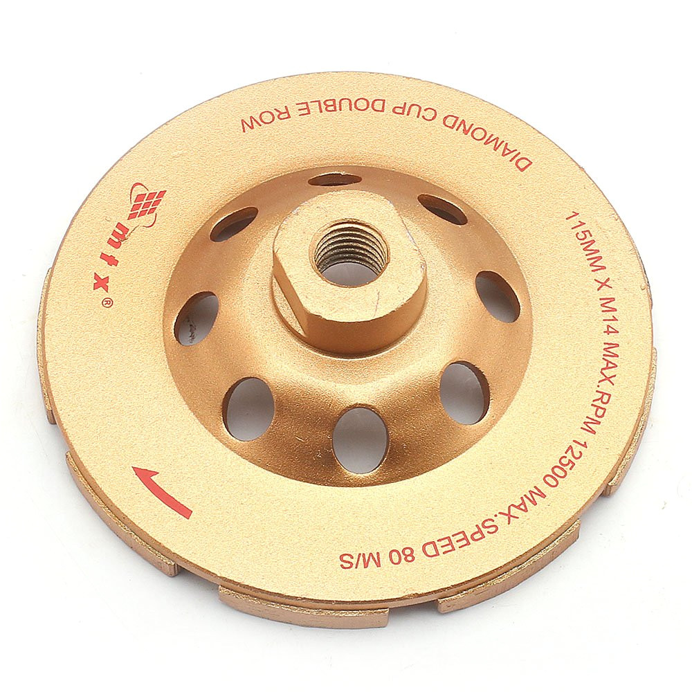 rebolo diamantado segmentado 115mm para desbaste imagem zoom