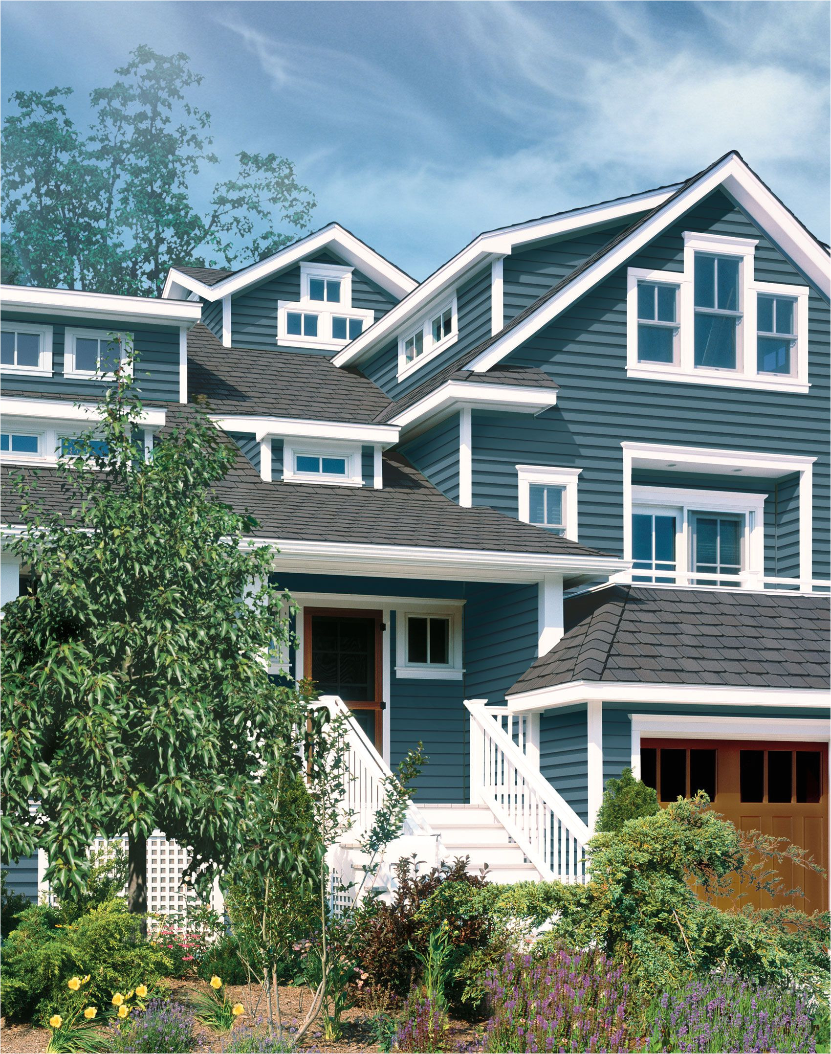 pacific blue siding colonial d4 clapboard pacific blue