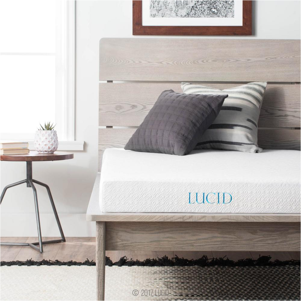 Mattresses for Sale Des Moines Lucid Mattresses Bedroom Furniture the Home Depot