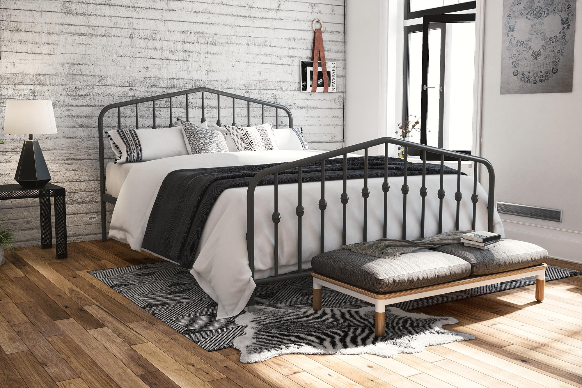 novogratz bushwick metal bed