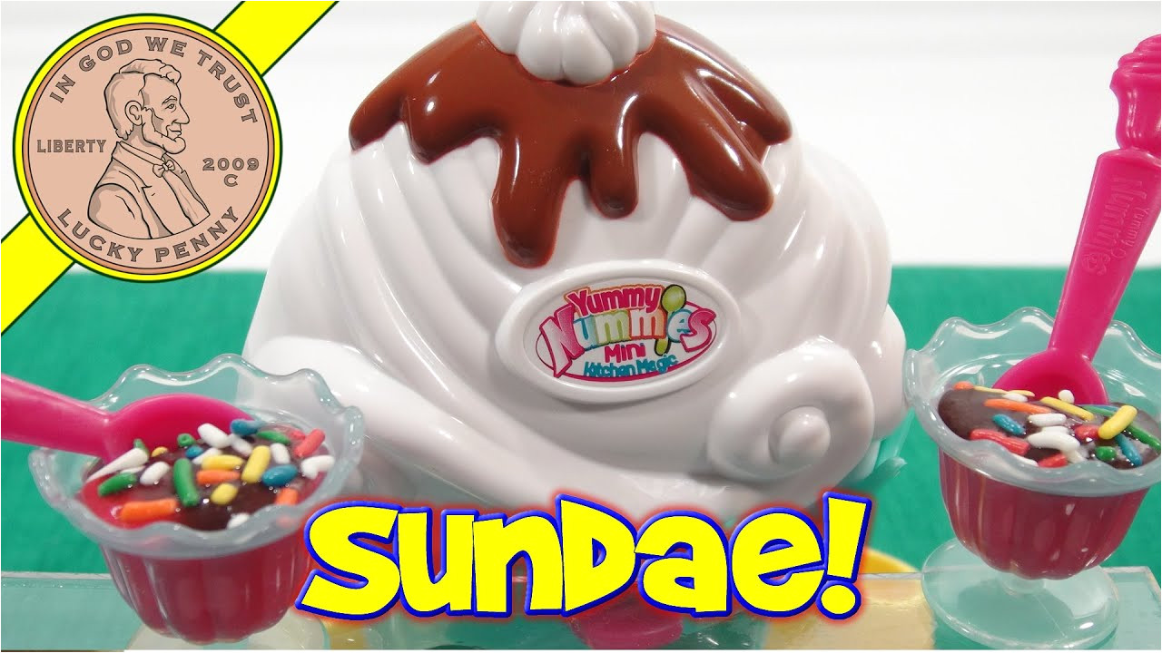 yummy nummies sundae maker mini kitchen magic