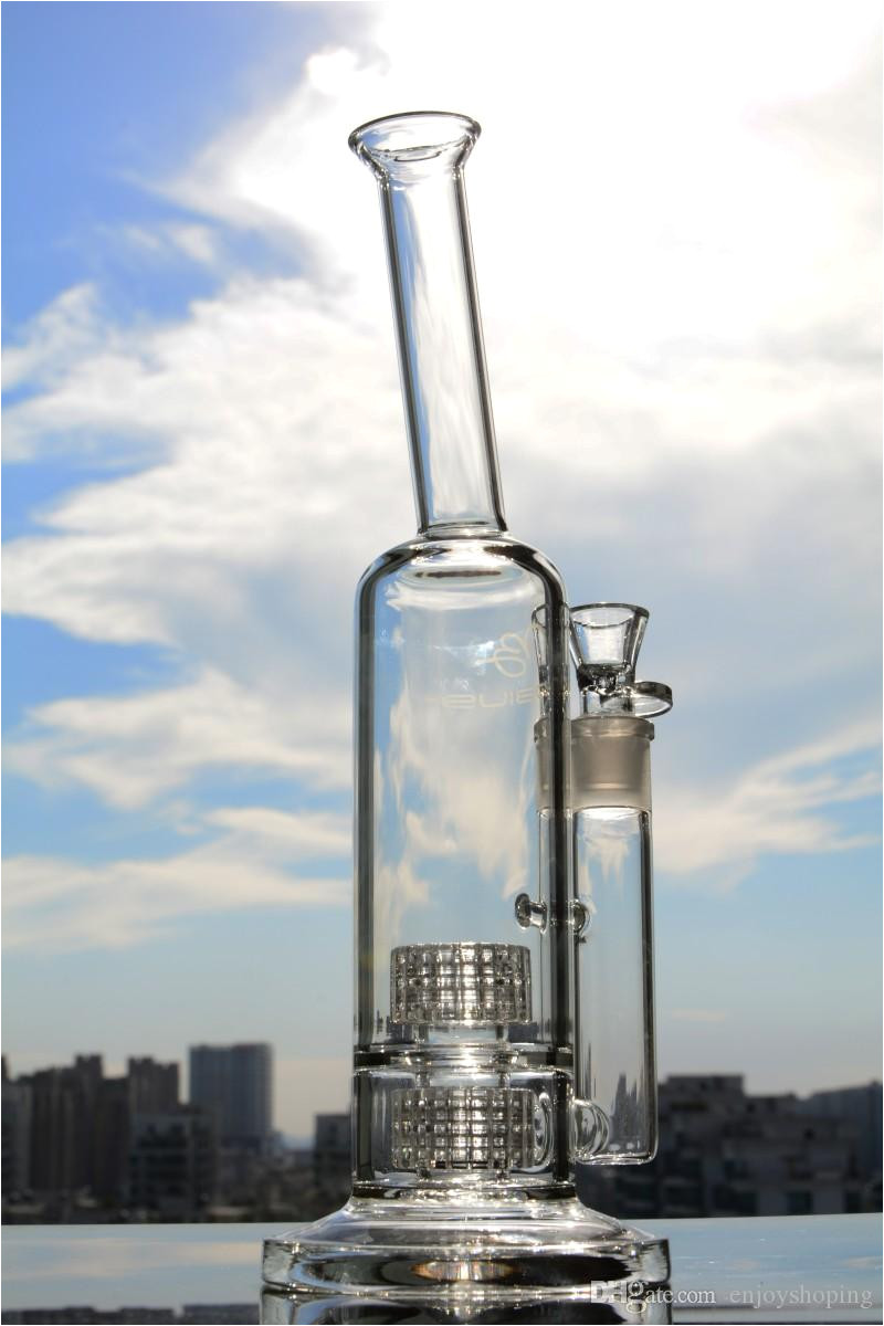 Mobius Glass for Sale 2018 Heady Glass Mobius Recycler Water Pipes with 2 Layer Birdcage