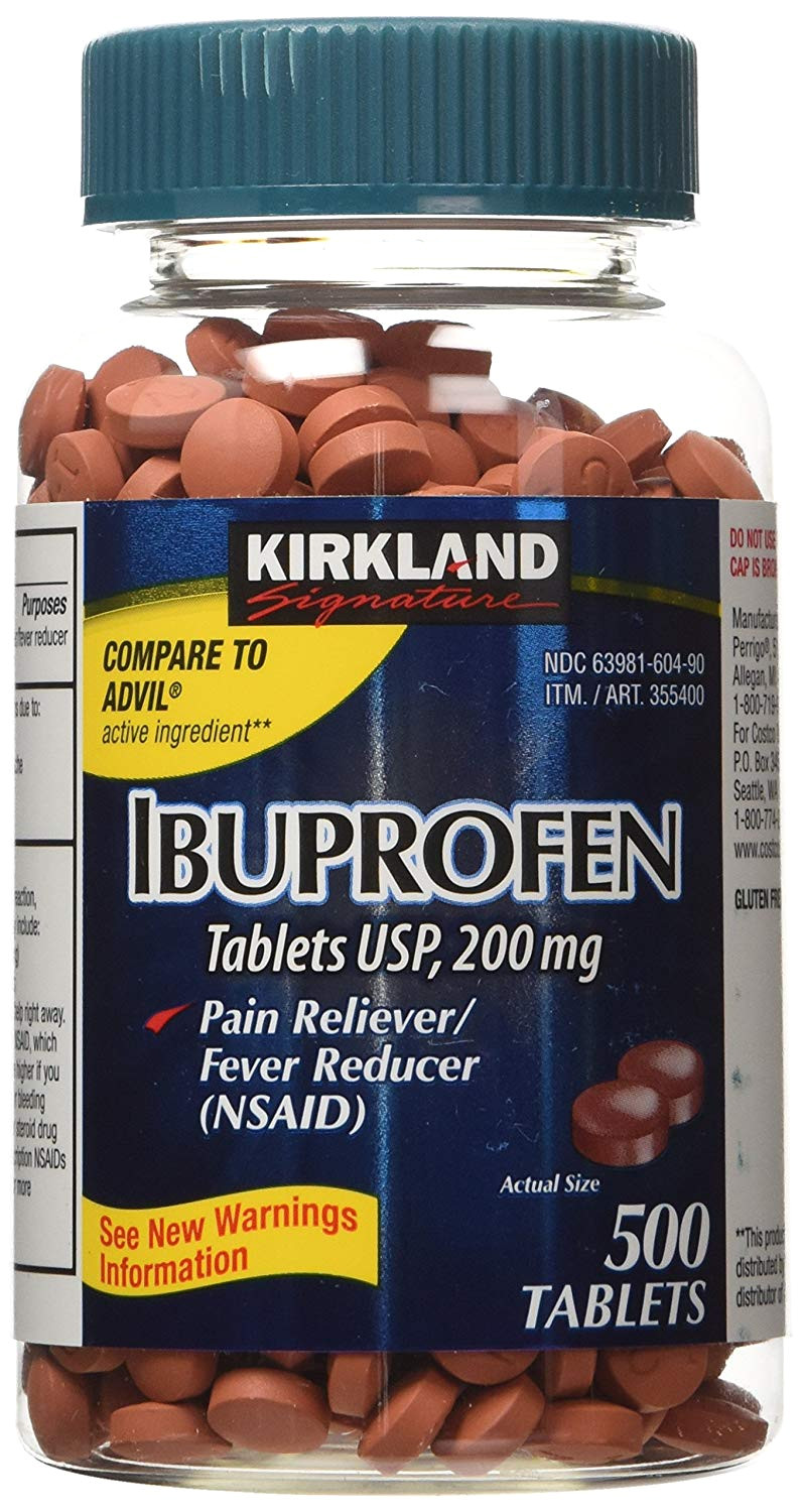 amazon com kirkland signature ibuprofen 200mg 2x500 count health personal care