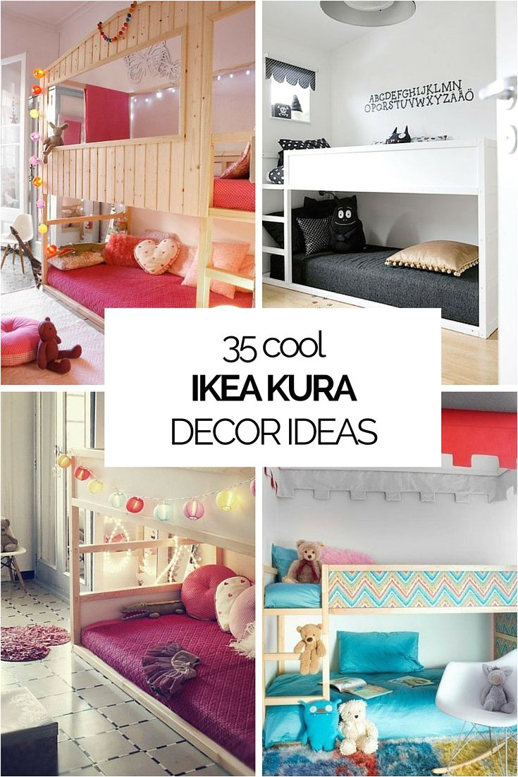 35 cool ikea kura beds ideas for your kids rooms digsdigs