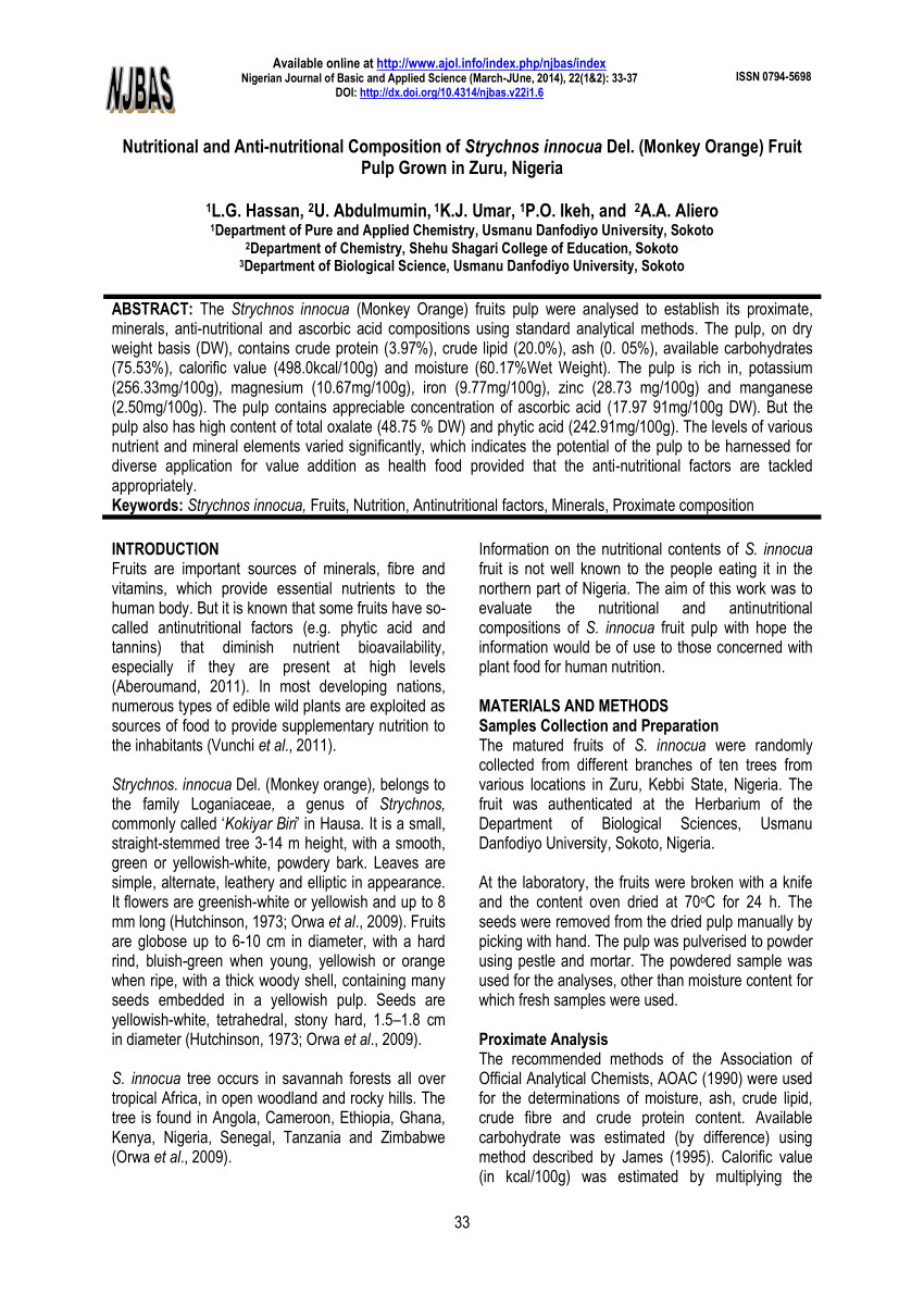 pdf nutritional evaluation and effect of varying fortified feeds of ziziphus mauritina fruit mesocarp on growth performance of albino rats