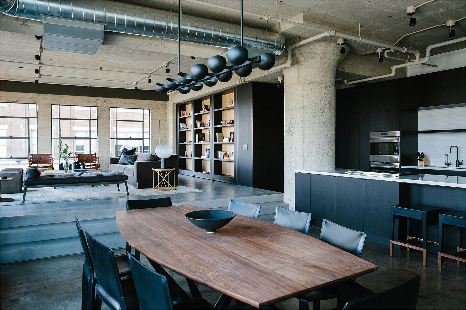 1920 s warehouse in los angeles turned into a splendid modern industrial loft