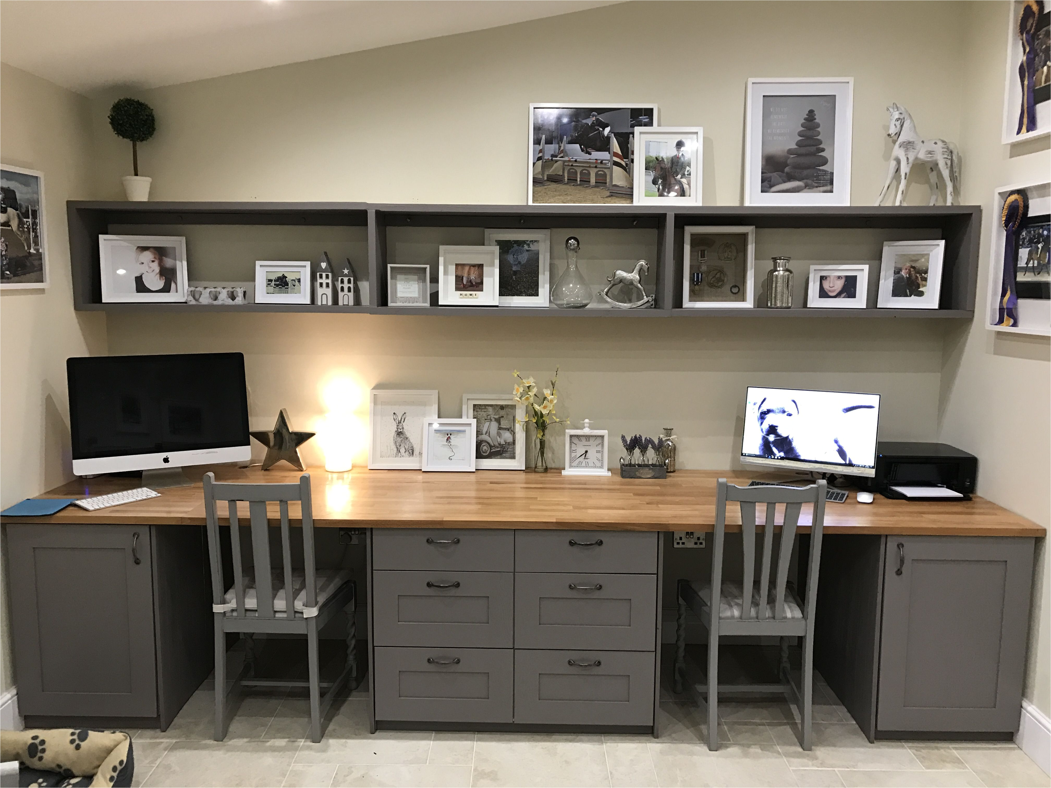 beautiful double desk