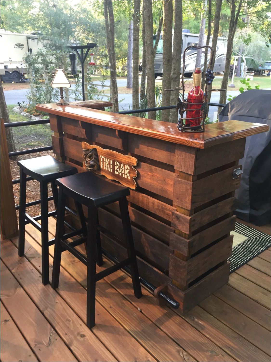 pallet bar tiki bar margarita bar fathers day sale muebles con estibas muebles