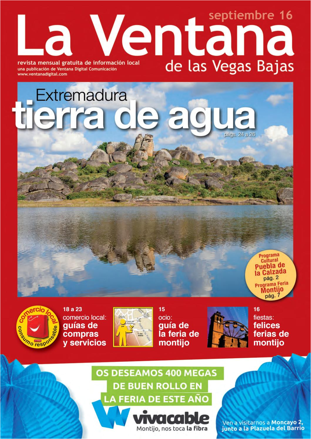 la ventana de las vegas bajas septiembre de 2016 by ventana digital comunicacion sl issuu