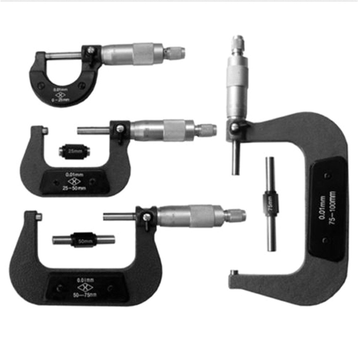 the outer diameter micrometer is an outer dimension measuring instrument that uses the principle of helix to read the distance between the two sides of the