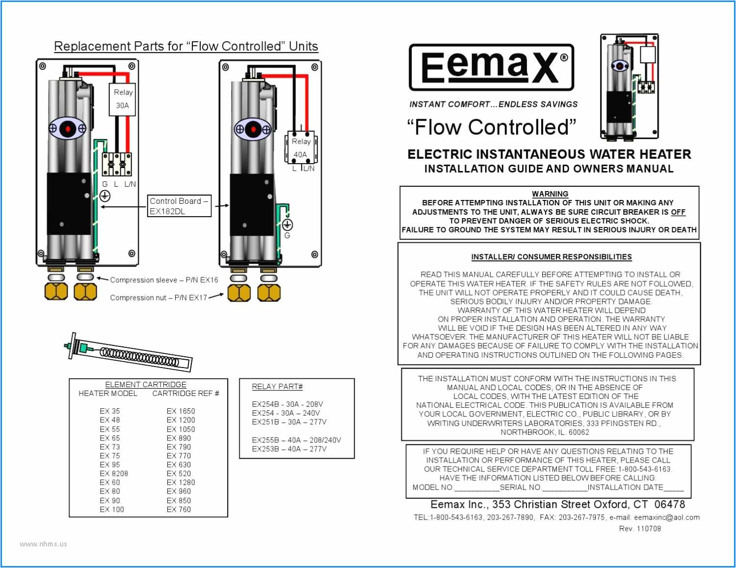 eemax tankless water heater wiring diagram complexness eemax electric tankless water heater installation manual