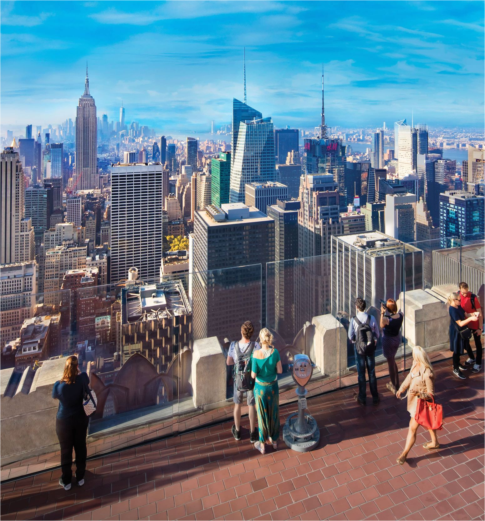 the top of rockefeller center