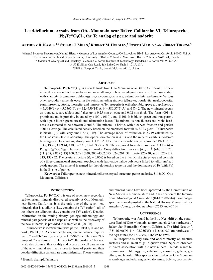 a reinvestigation of sillen x 1 type lead tellurium oxyhalides pb 3teo 4 x 2 x cl br i request pdf