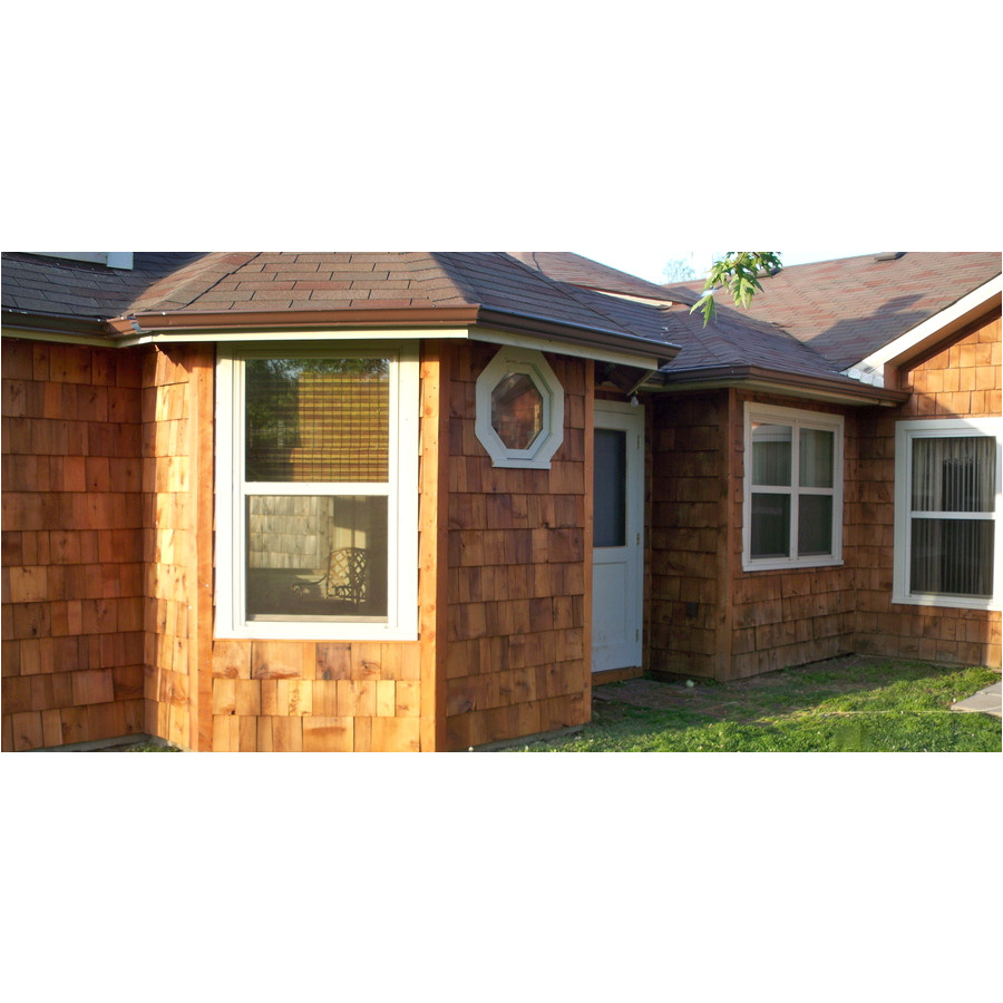 red cedar untreated wood siding shingles