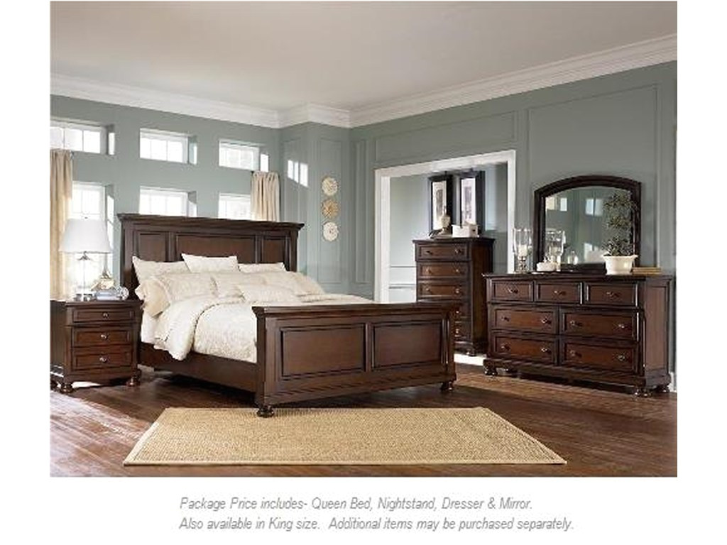 ashley furniture porter4pc queen bedroom
