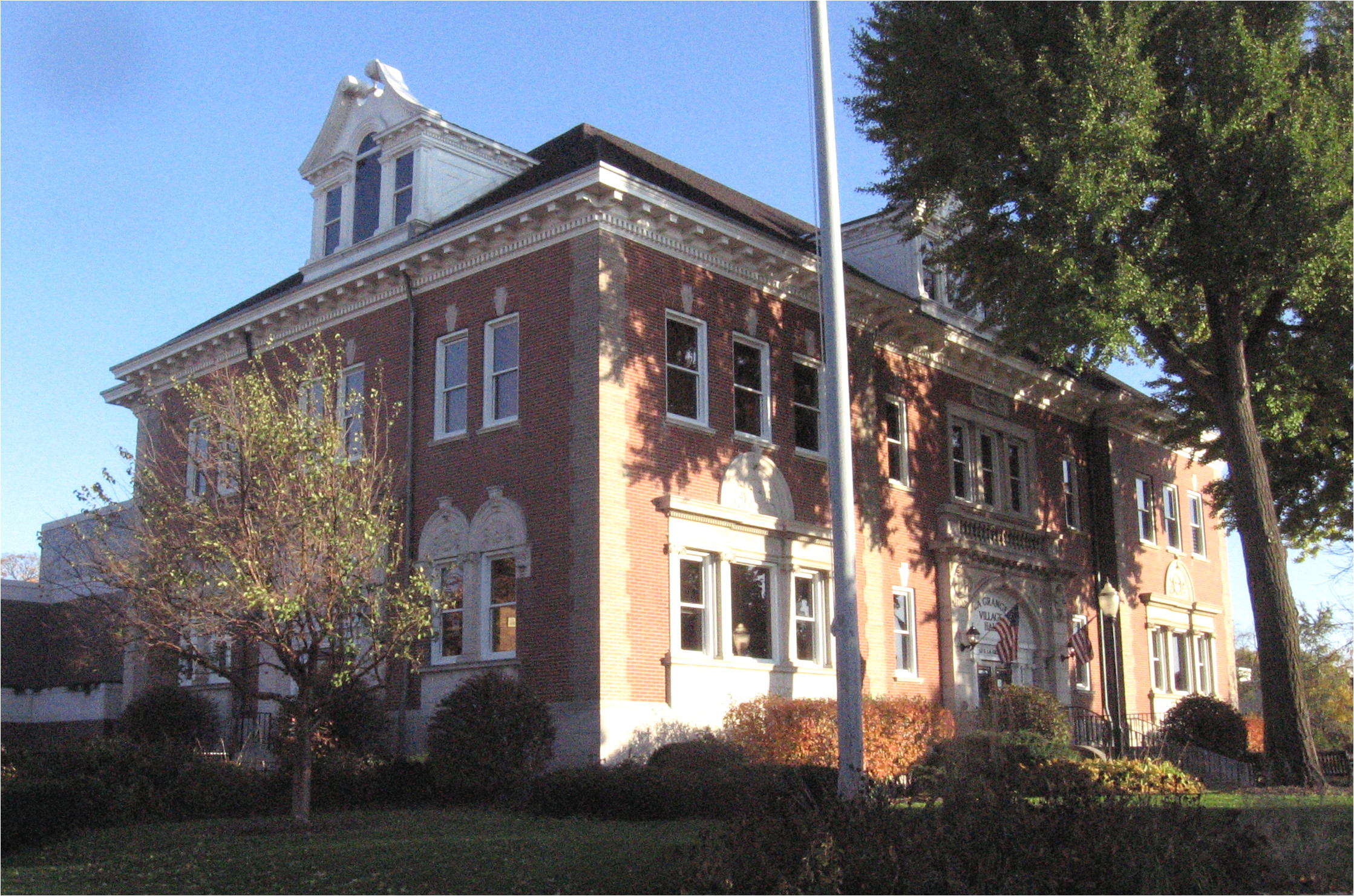 lagrange village hall exterior 02 jpg