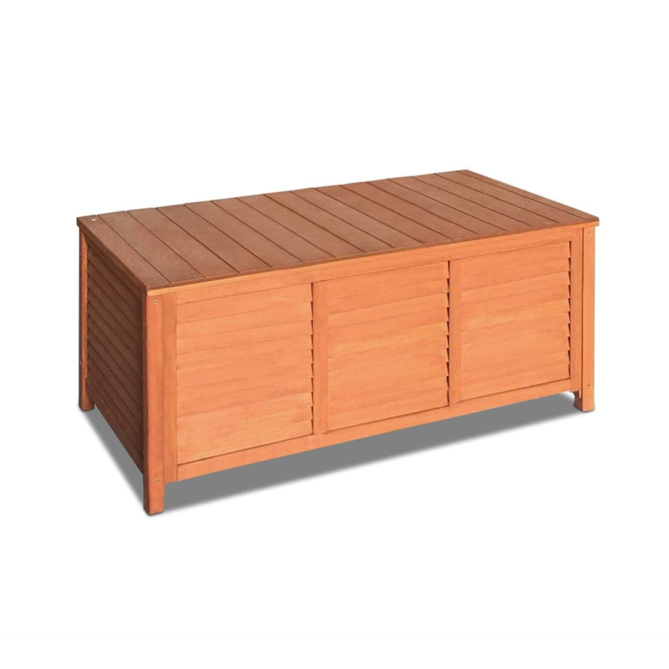 gardeon outoor fir wooden storage bench