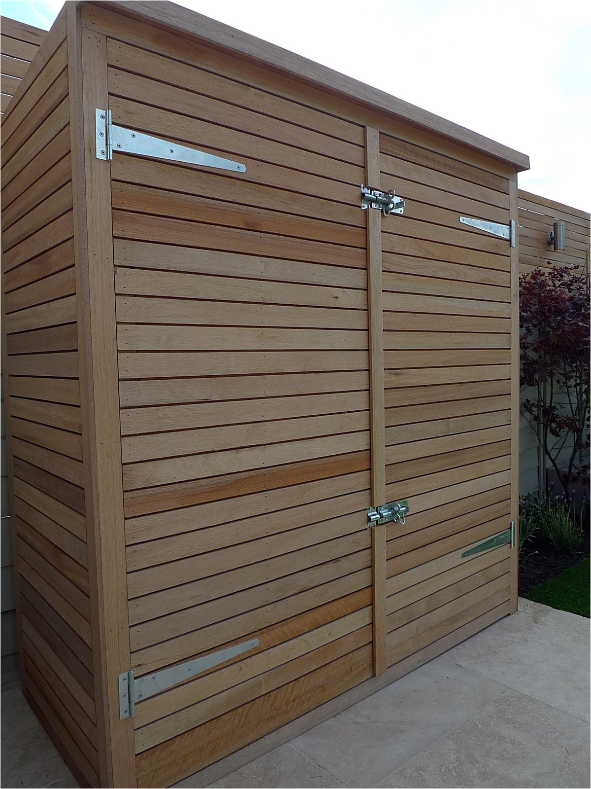 bespoke hardwood storage bike store garden shed dulwich clapham balham battersea fulham chelsea london