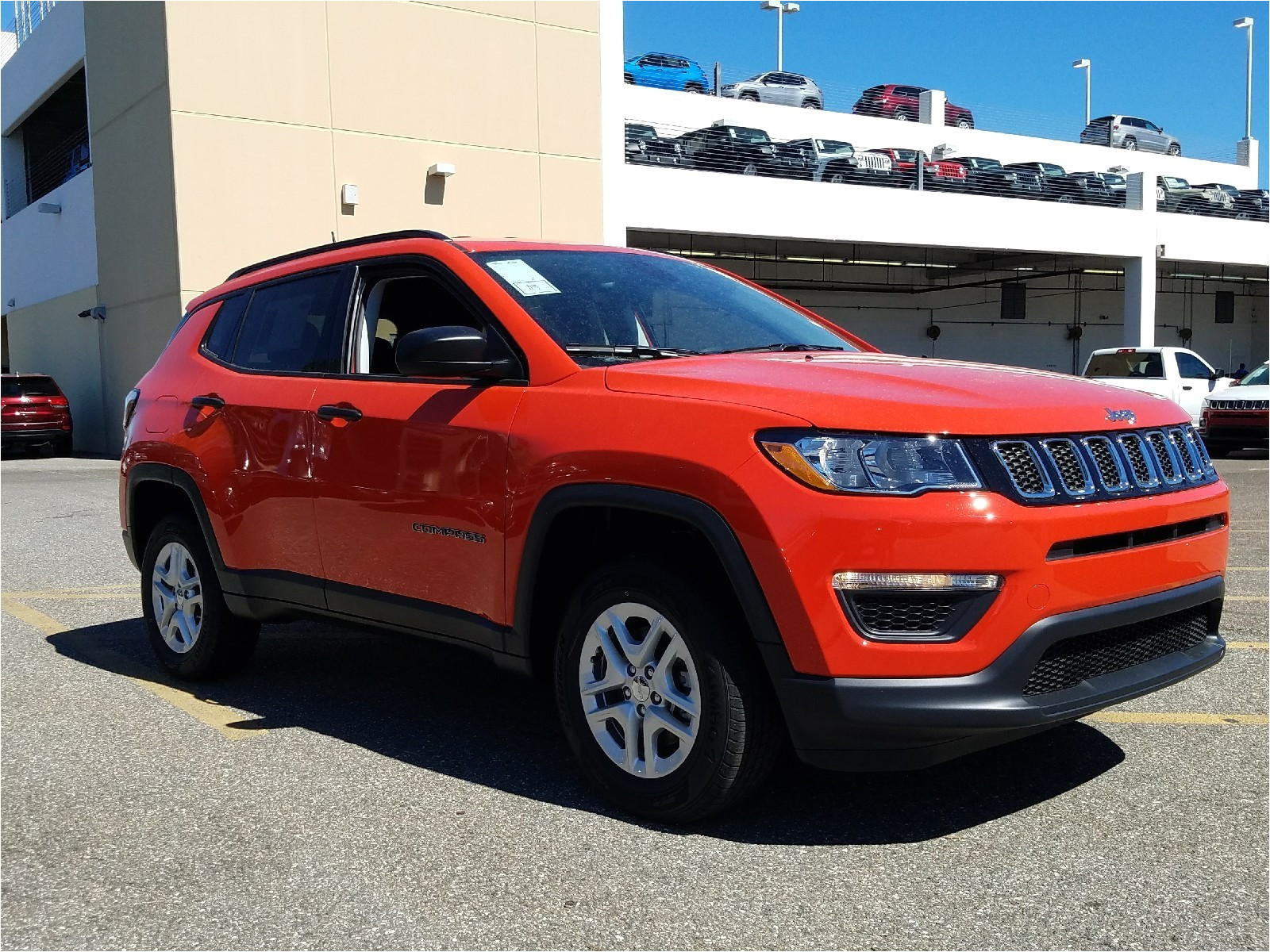 2018 jeep compass sport jacksonville fl serving gainesville st augustine jacksonville beach florida 3c4njdab8jt281866