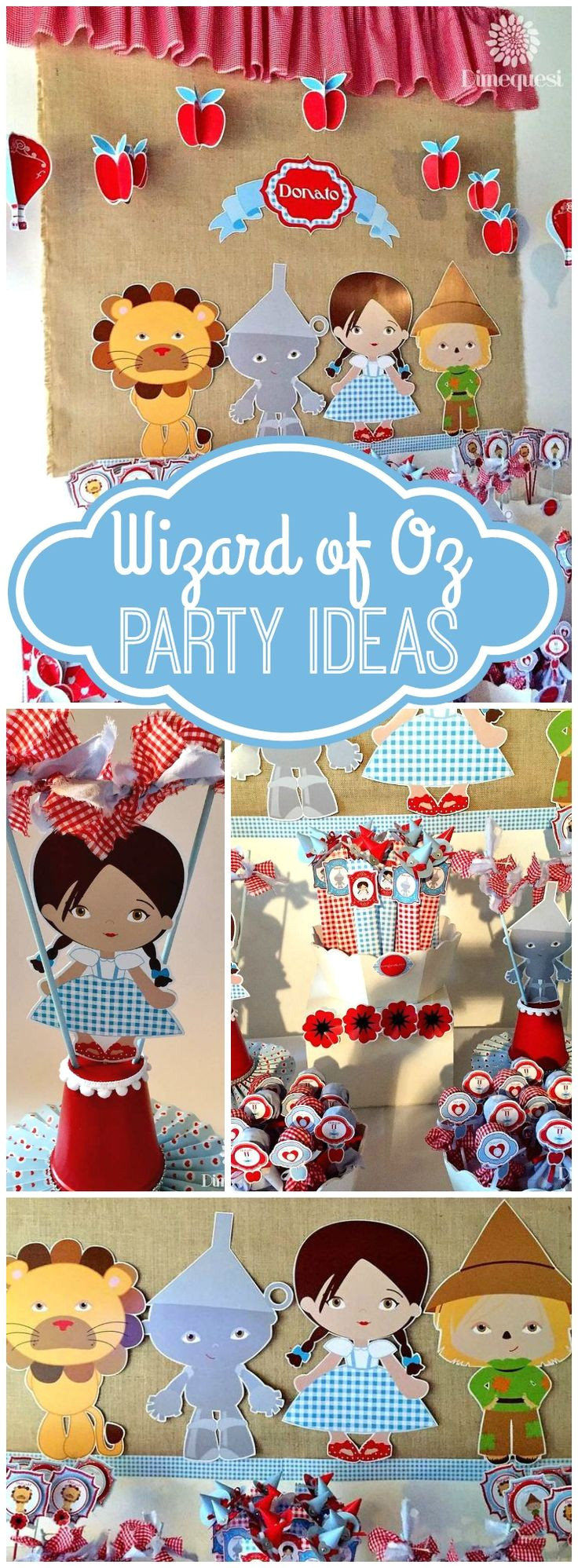 how cute is this wizard of oz girl birthday party see more party ideas