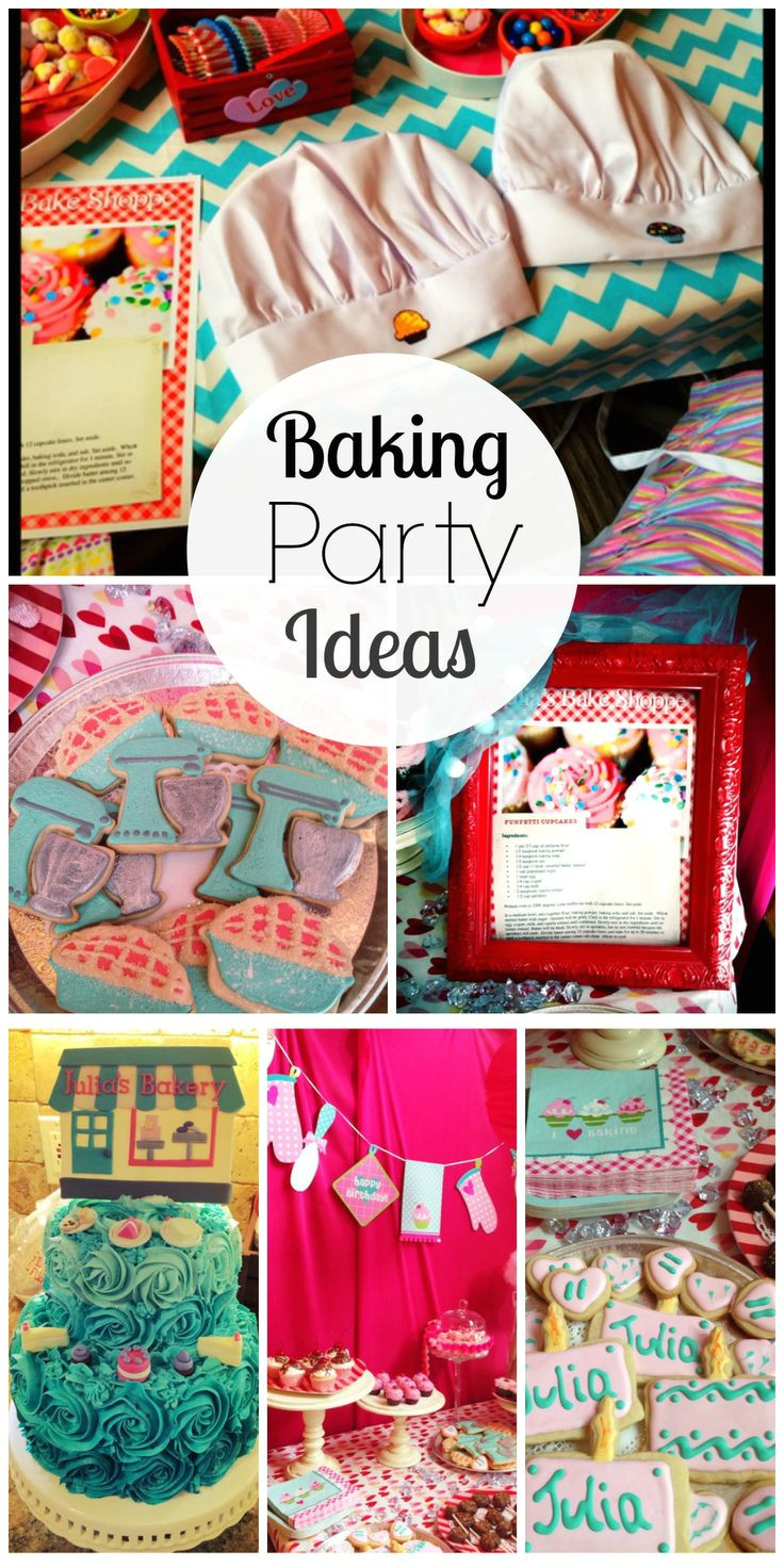 baking birthday baking party