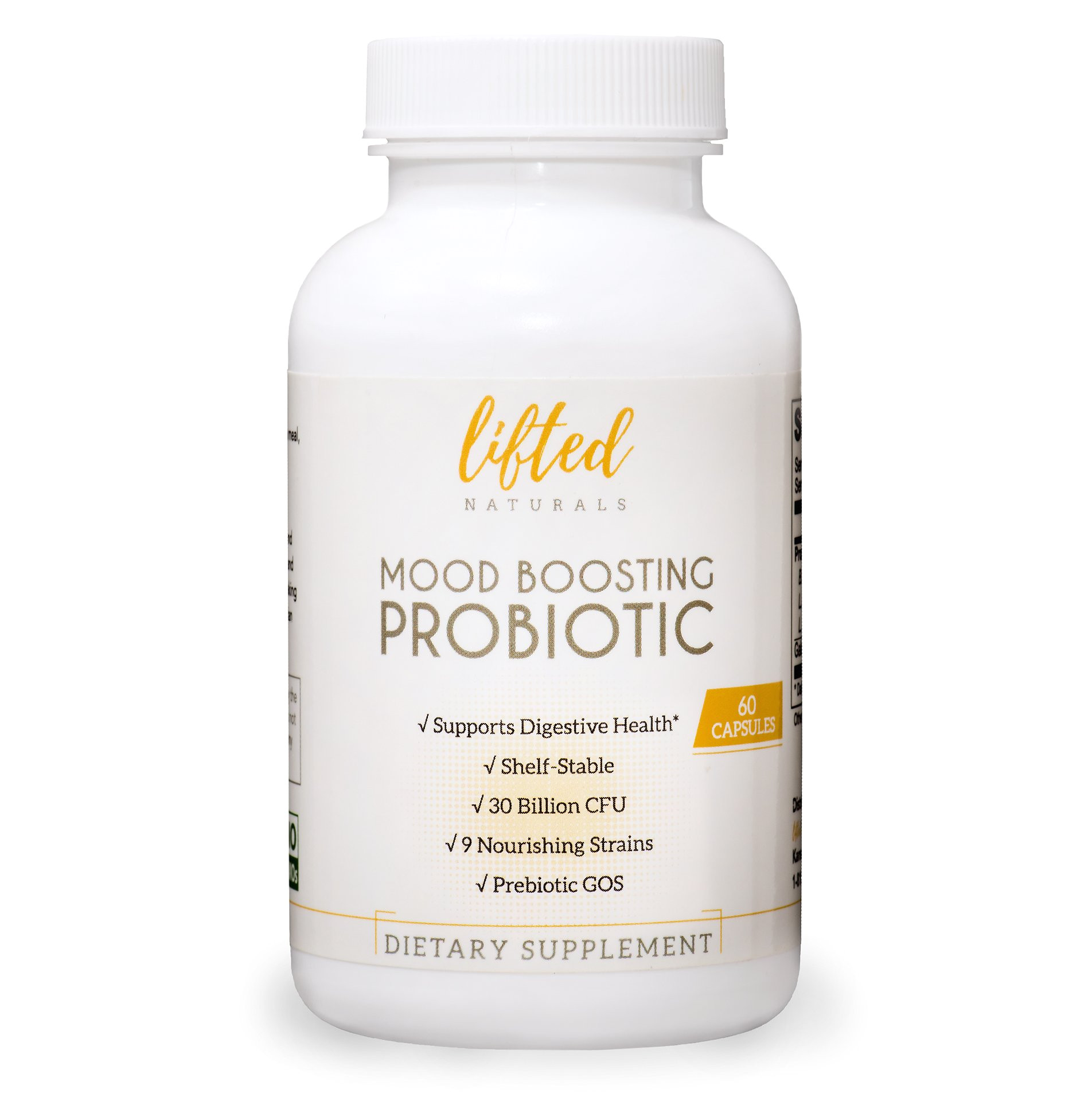 Perfect Biotics Probiotic America Side Effects Amazon Com Probiotic Mood Boosting Probiotic Anxiety formula W