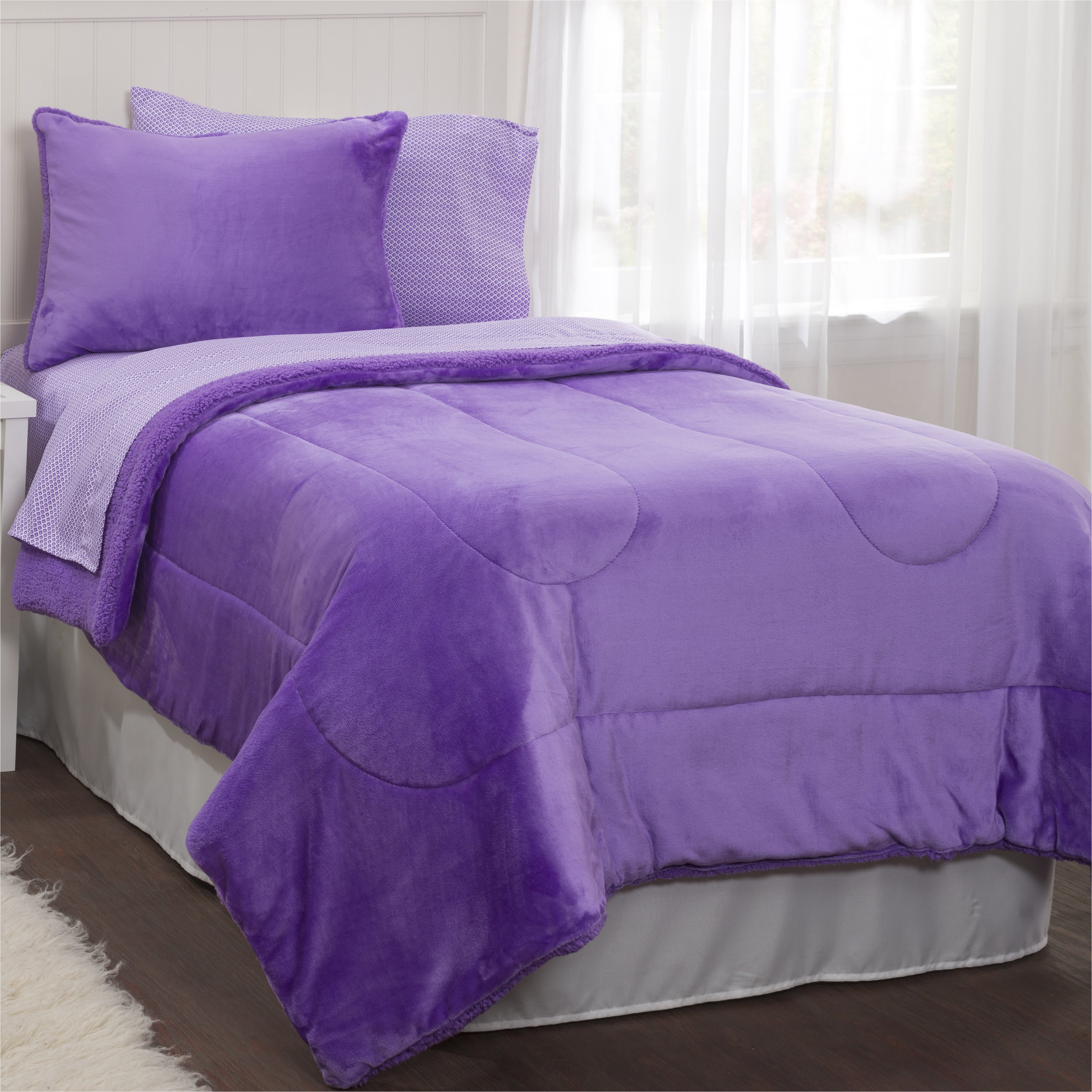 neel lavender reversible comforter set jpg