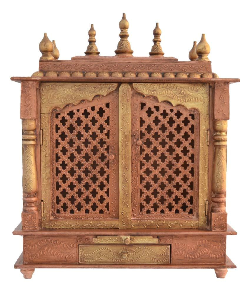 jodhpur handicrafts brown wooden mandir sdl455284618 1 af27e jpg