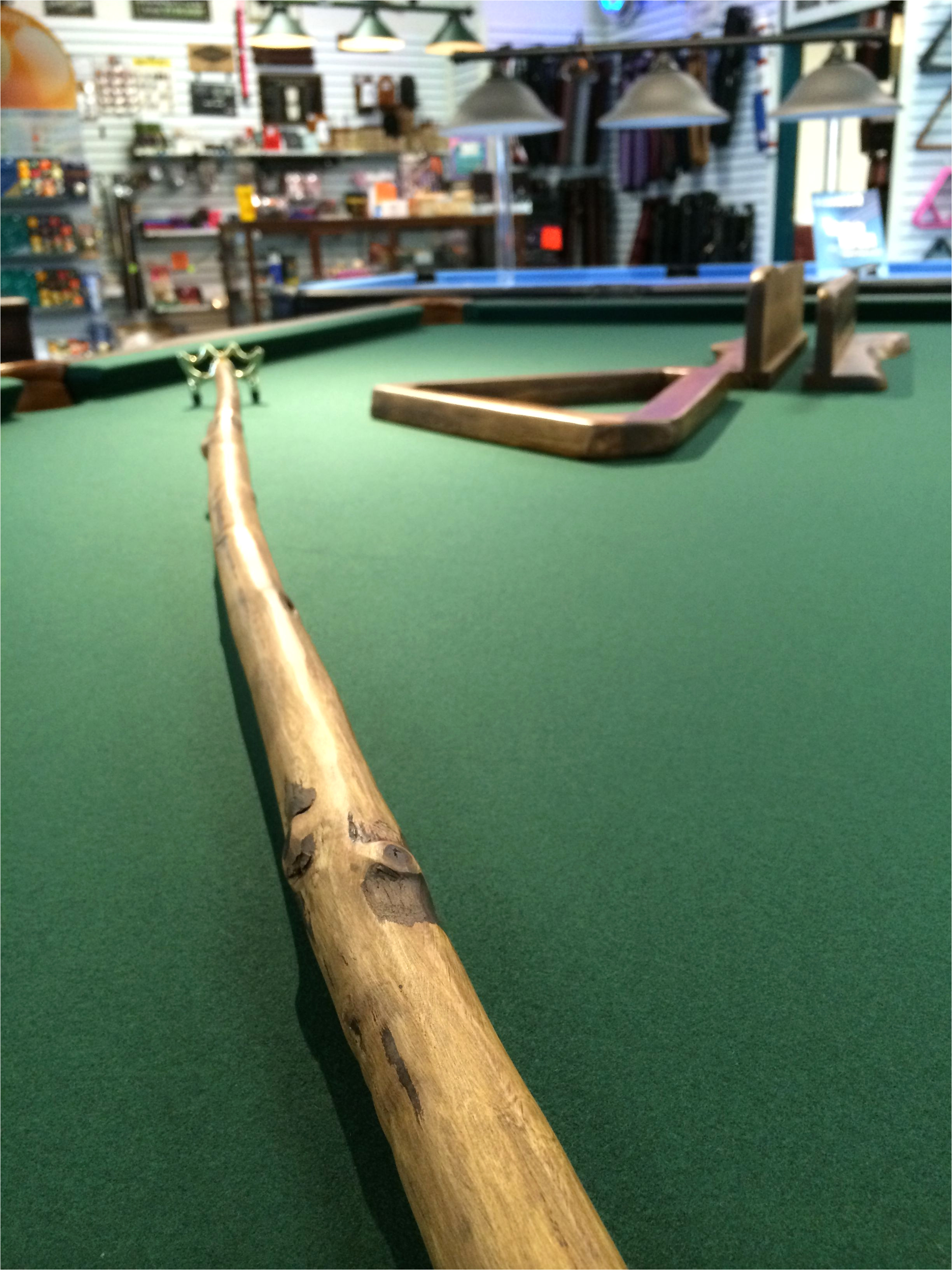 pool billiard einzigartig every rustic style pool table needs a rustic style bridge cue and