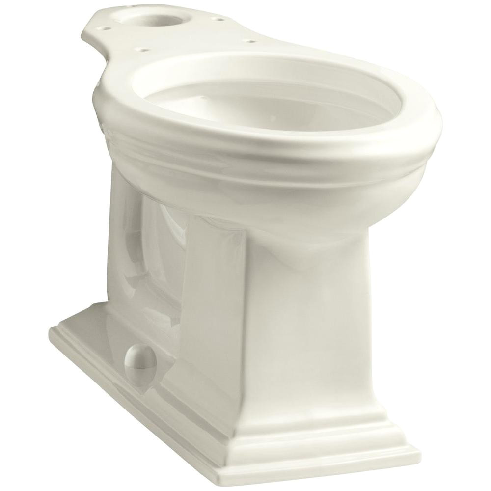 kohler memoirs comfort height elongated toilet bowl only in white k 4380 0 the home depot