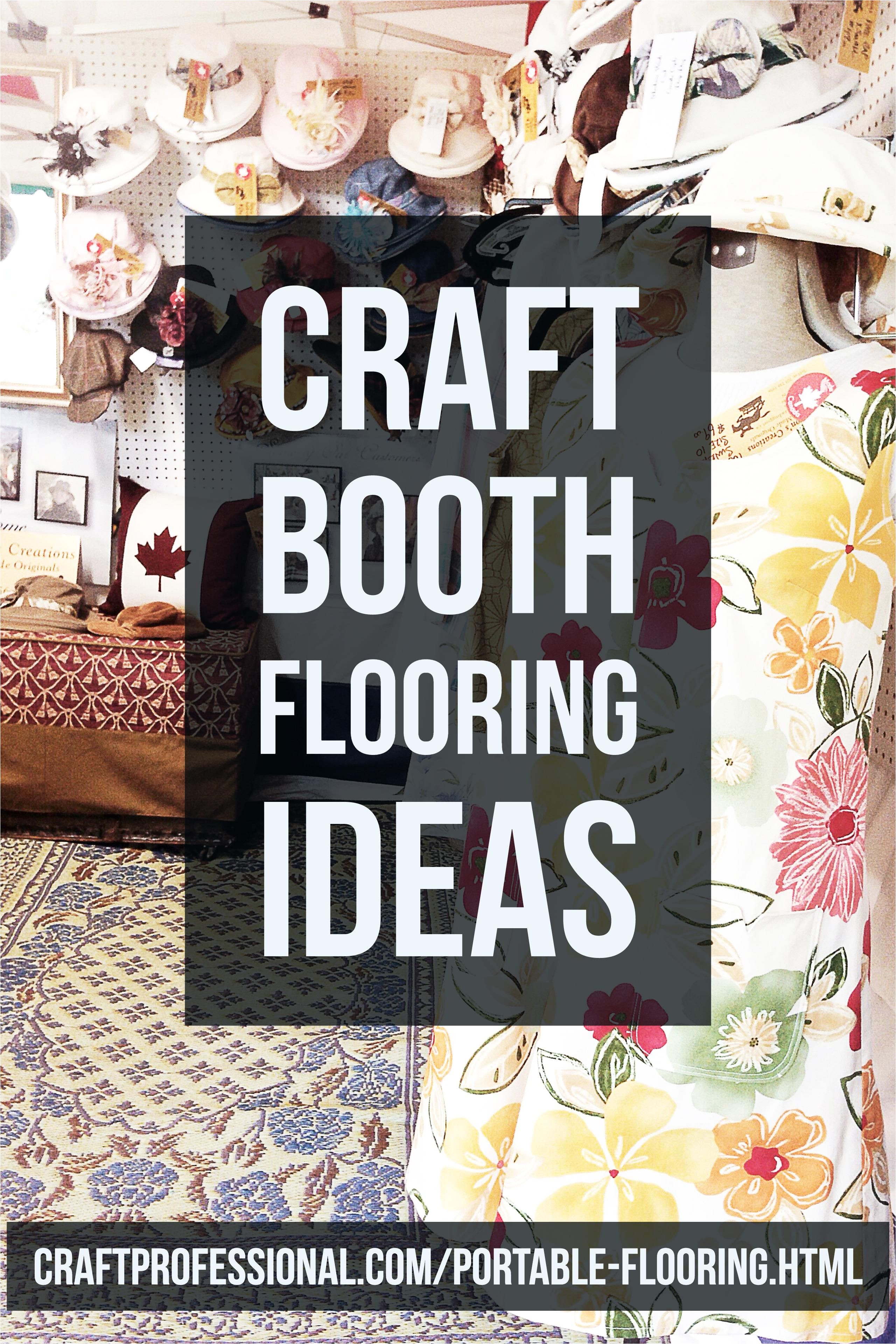 craft booth flooring ideas http www craftprofessional com portable