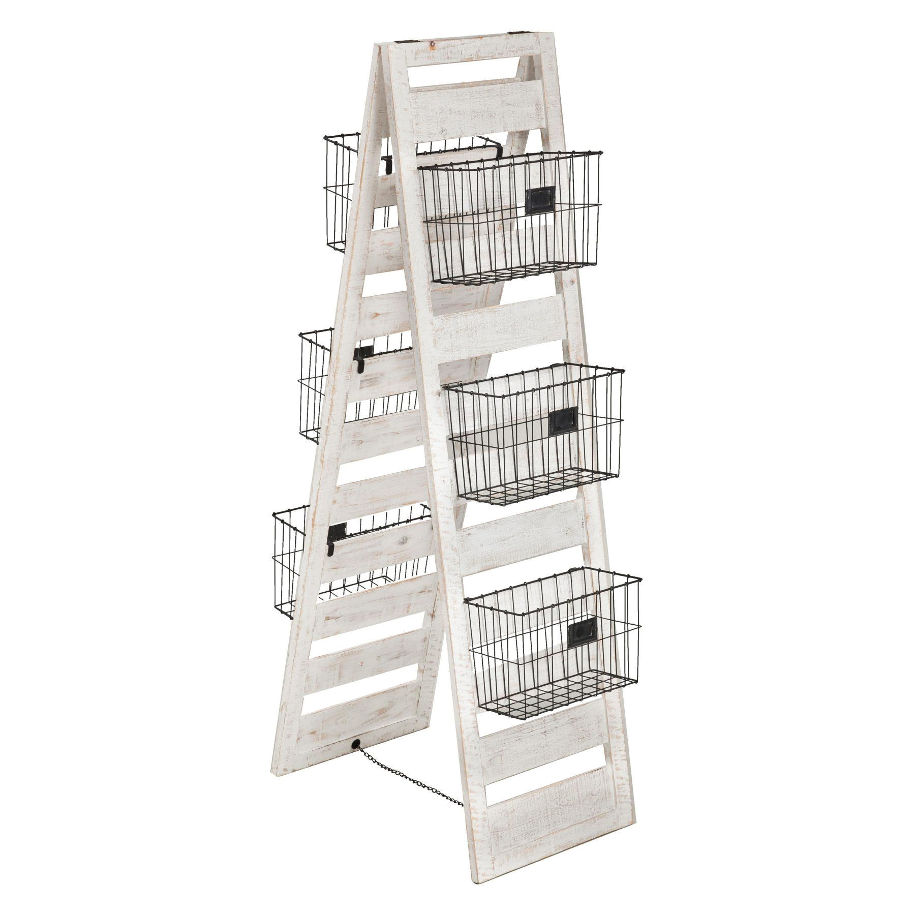 evergreen enterprises double sided wooden ladder storage rack 8f00156