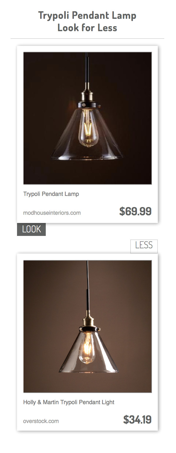 trypoli pendant lamp vs holly martin trypoli pendant light