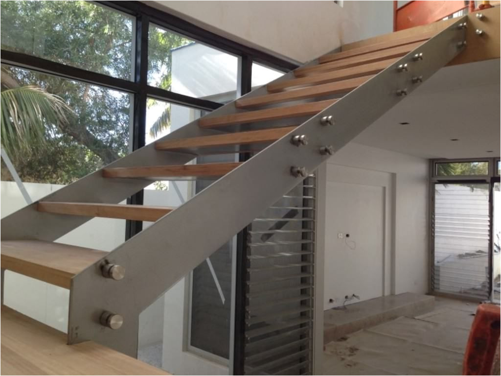 use prefab steel stairs