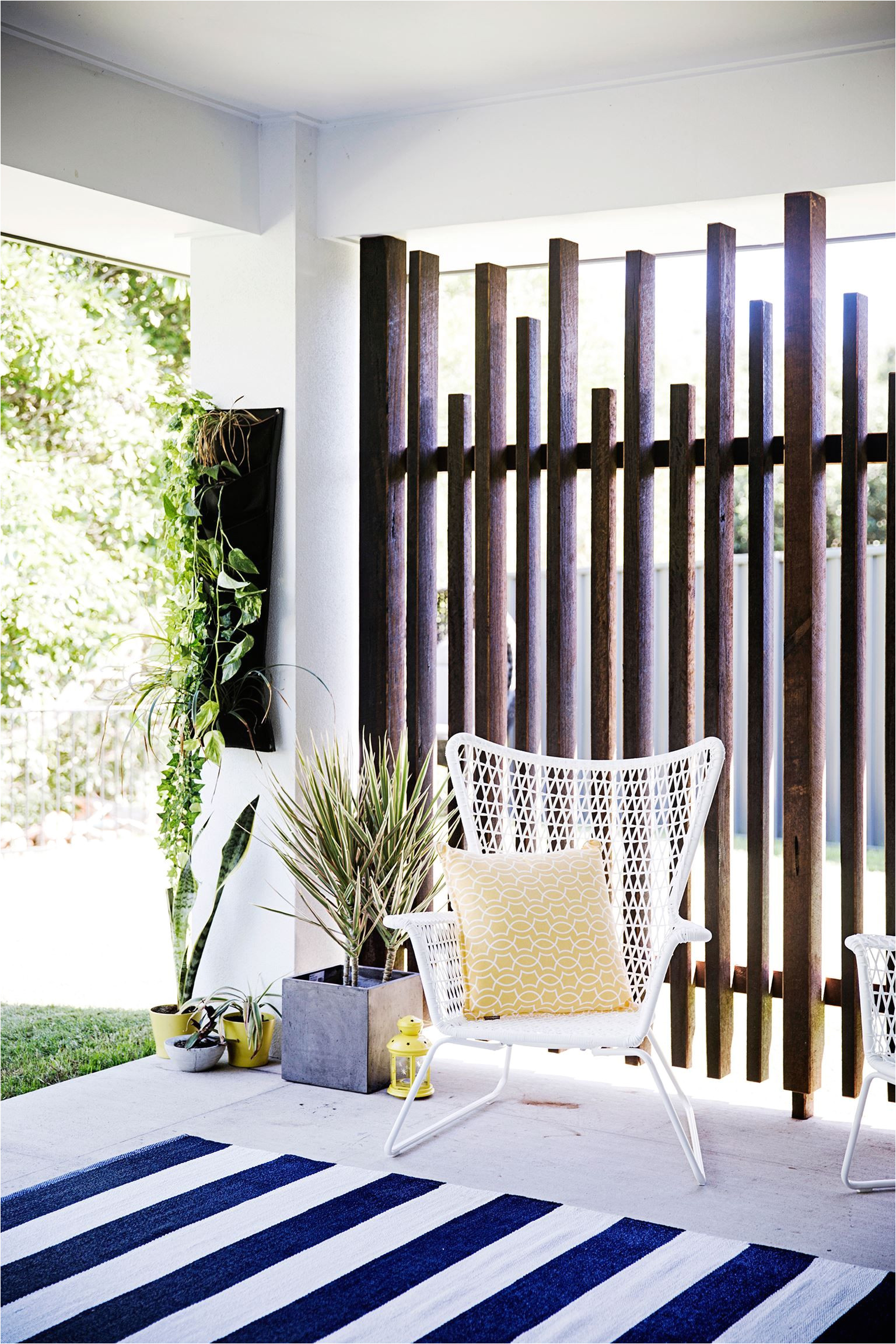 no matter the size of your outdoor space you can create privacy and intimacy with creative budget friendly fence options
