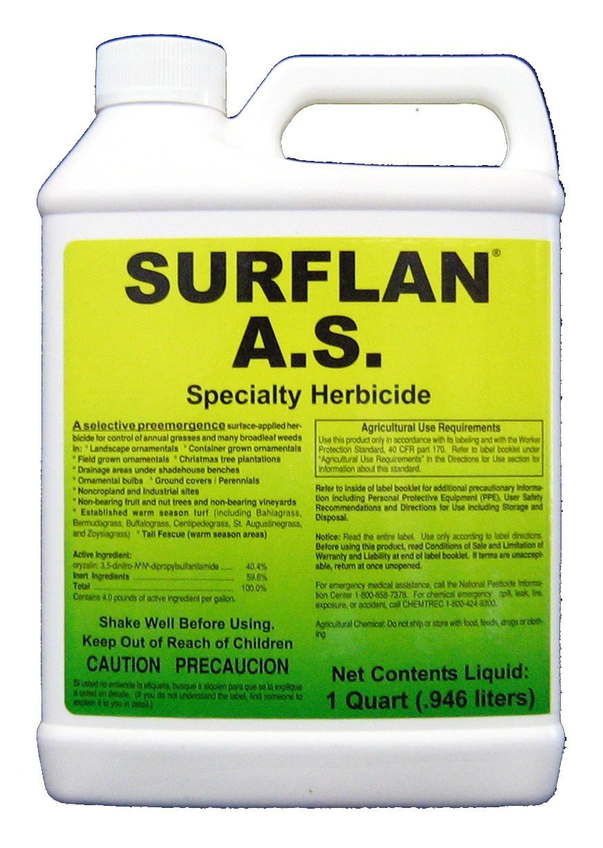 amazon com southern ag surflan a s specialty herbicide pre emergent herbicide with oryzalin 8oz industrial scientific