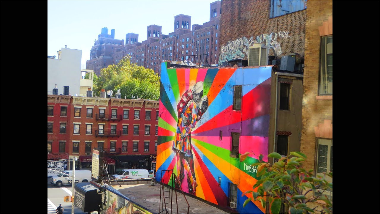 high line park manhattan elevated public park built over old train tracks