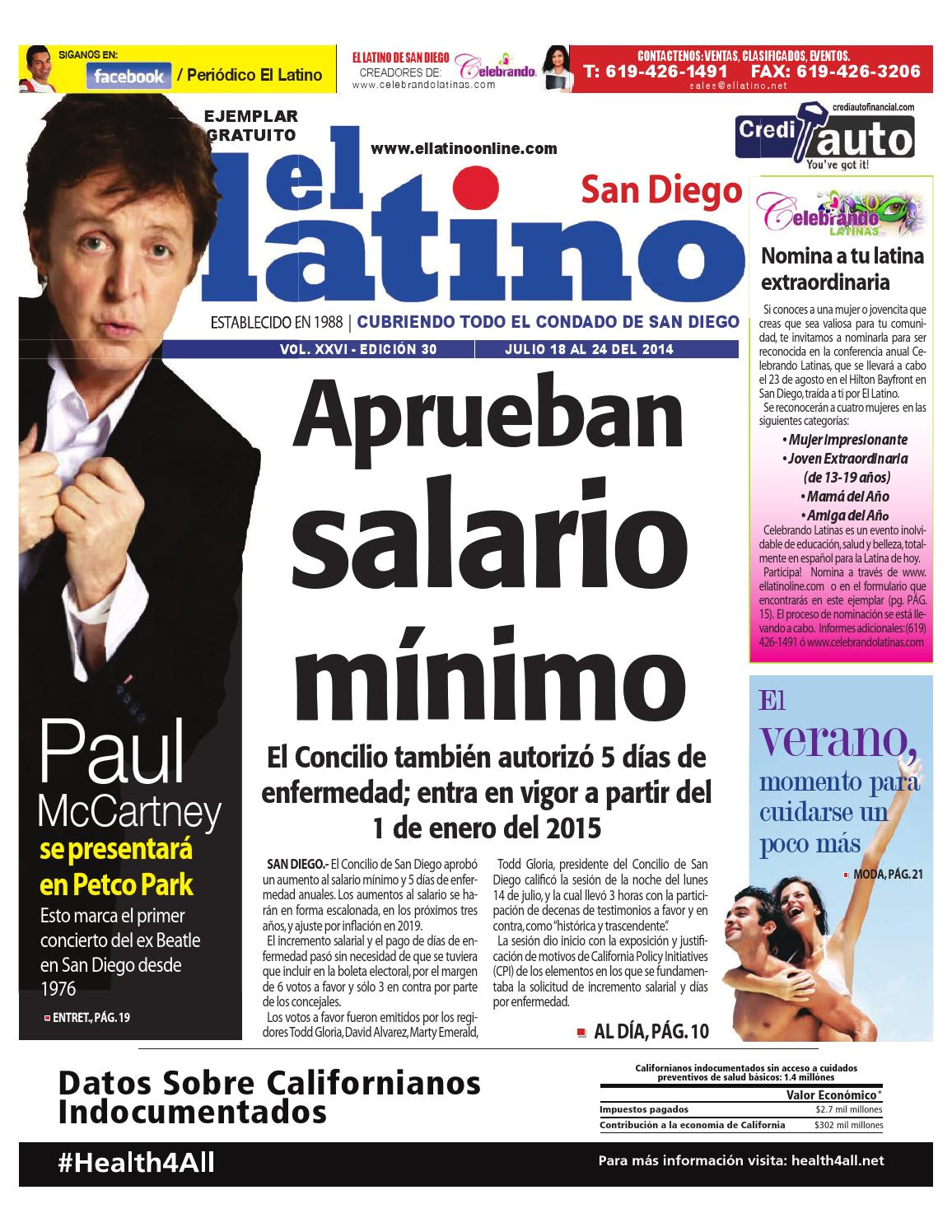 el latino newspaper de san diego ed 30 by el latino san diego newspaper issuu