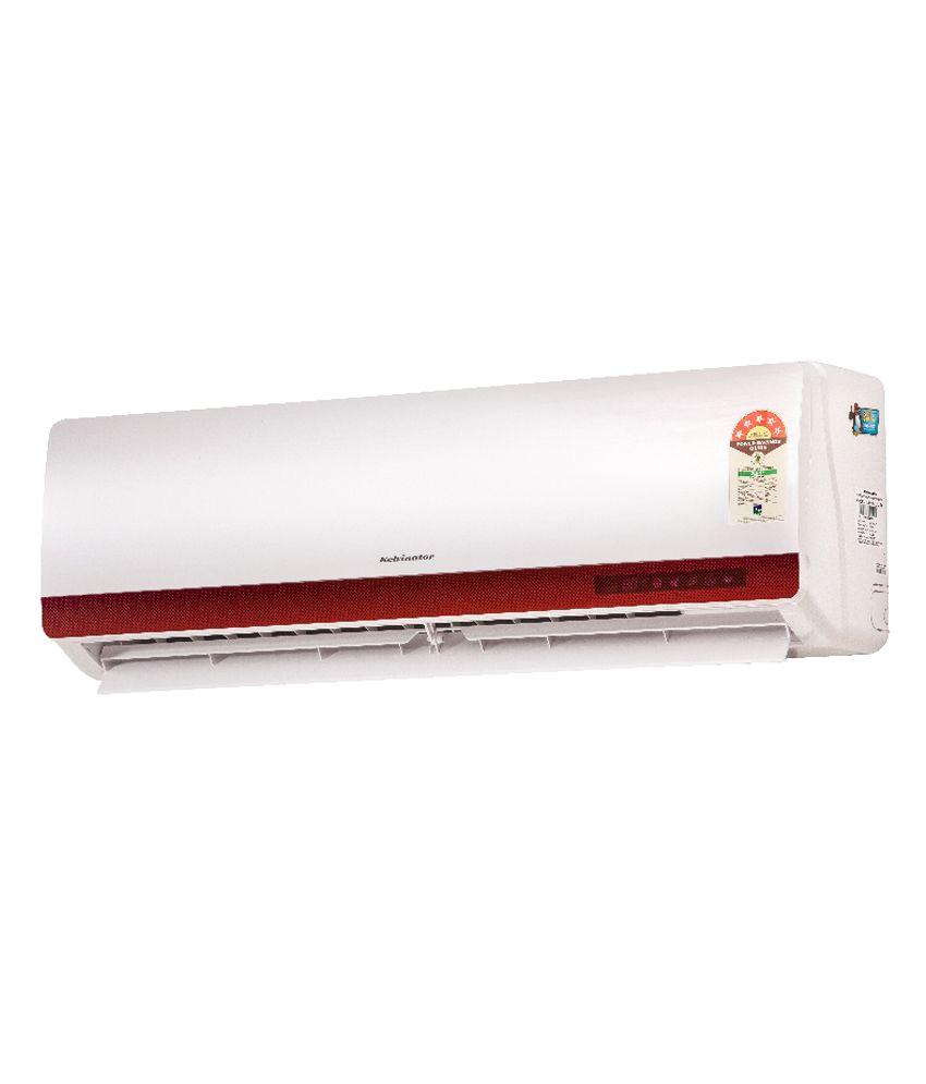 kelvinator 1 ton 5 star lsj35 ws1 qdl mda split air conditioner