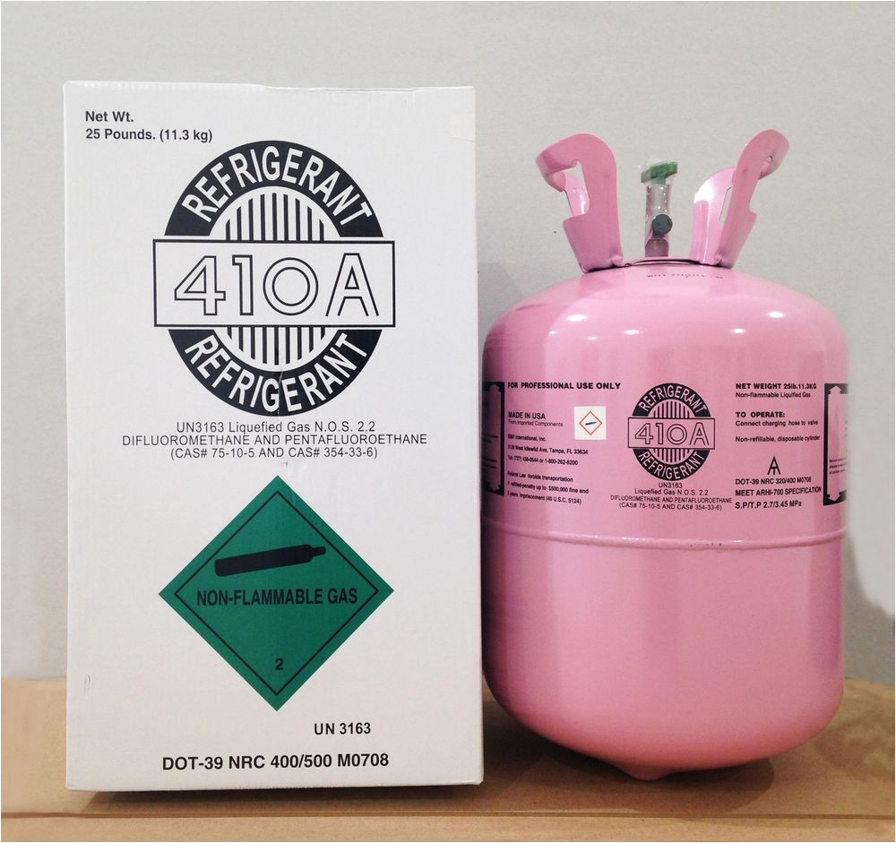 r 410a refrigerant 25lb cylinder original brand new factory sealed lowest price 6958933222270 ebay