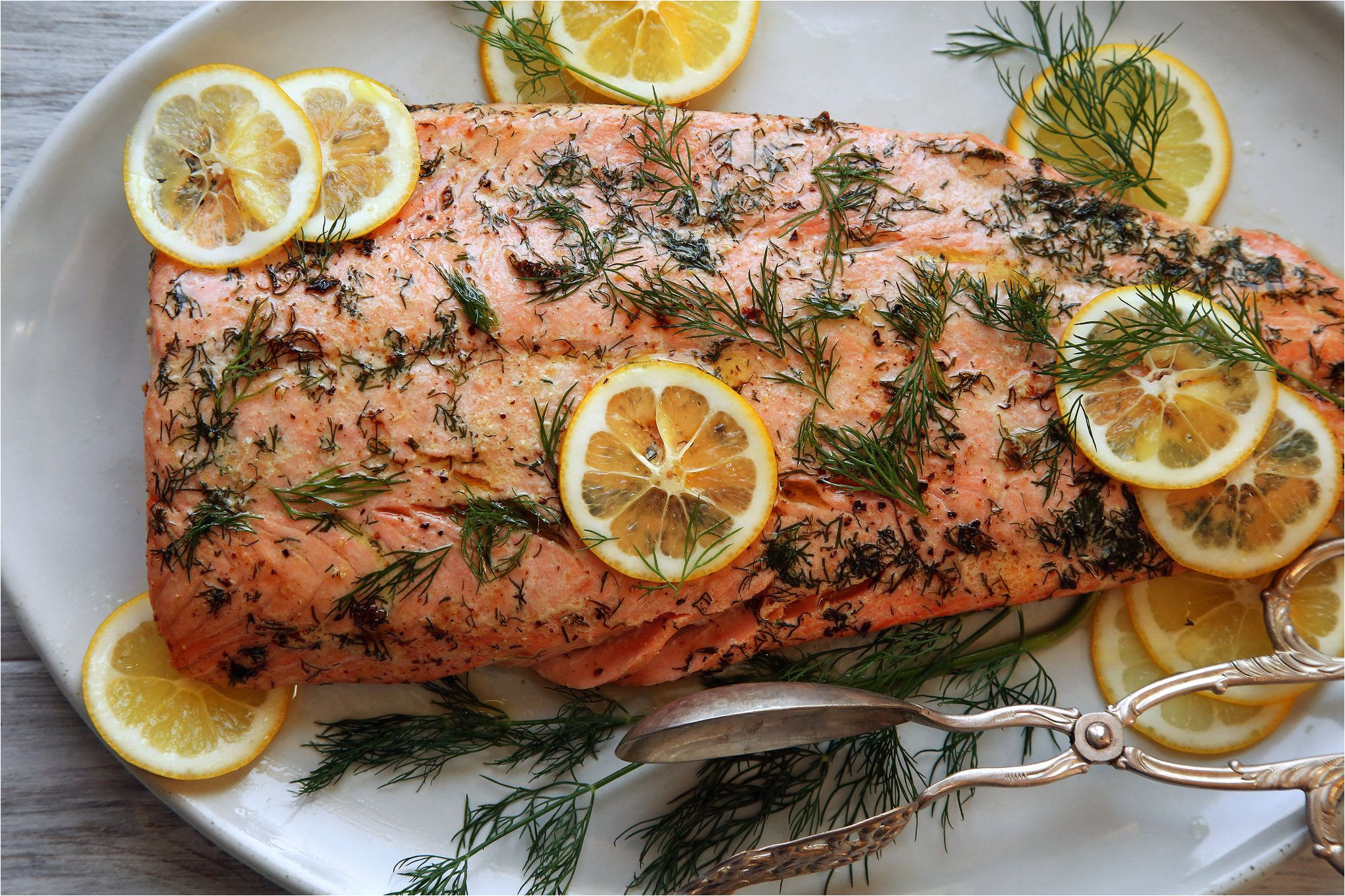 salmon roasted in butter receta recipes pinterest recetas pescado comida y camarones