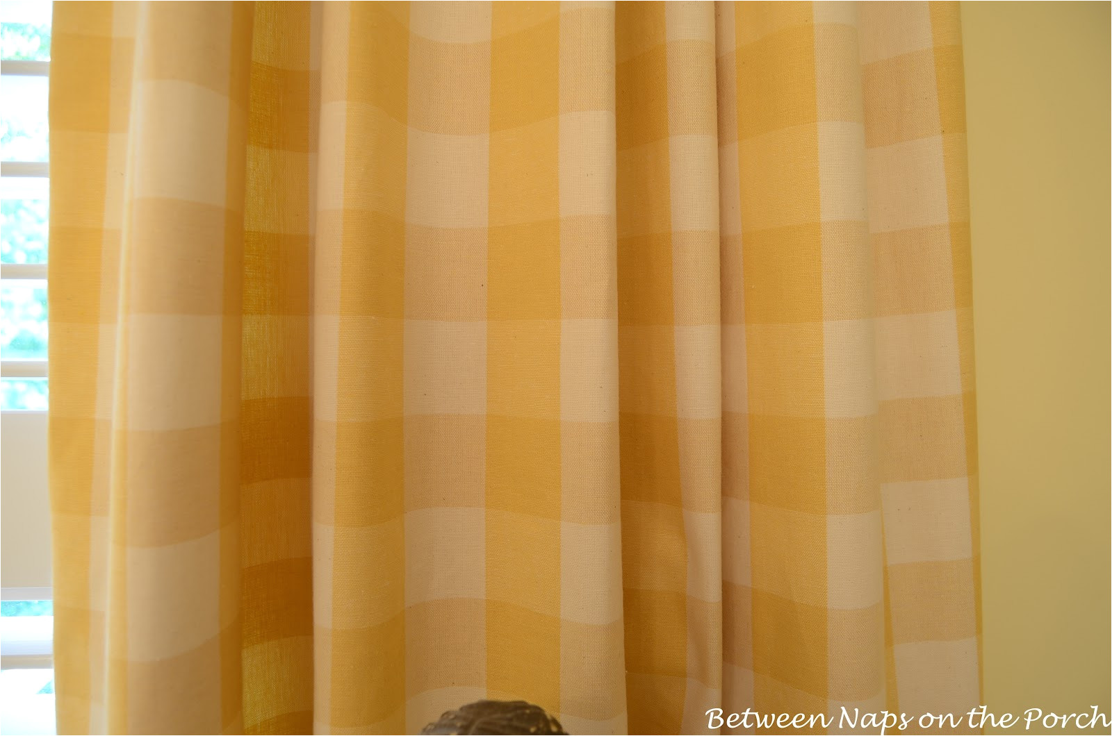 buffalo check curtains draperies