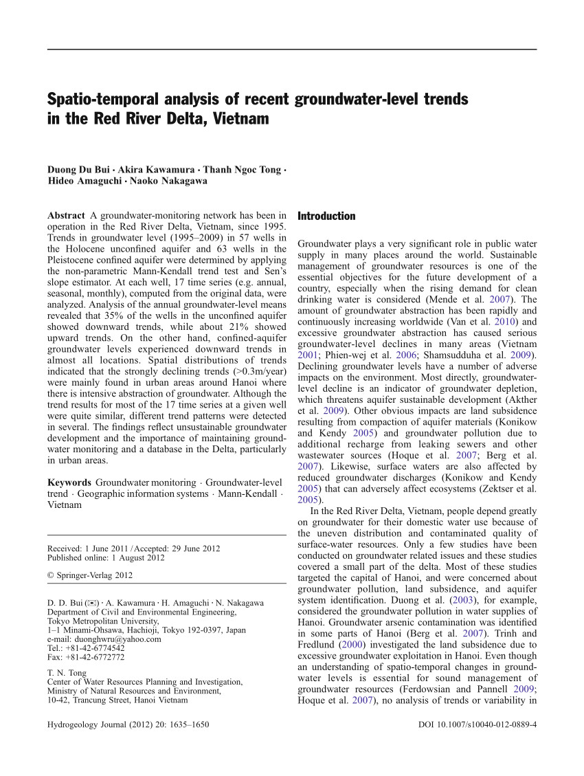 Red River Nm events Next 14 Days Pdf Spatio Temporal Analysis Of Recent Groundwater Level Trends In