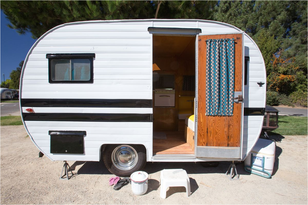 old school campers are affordable and boast plenty of character